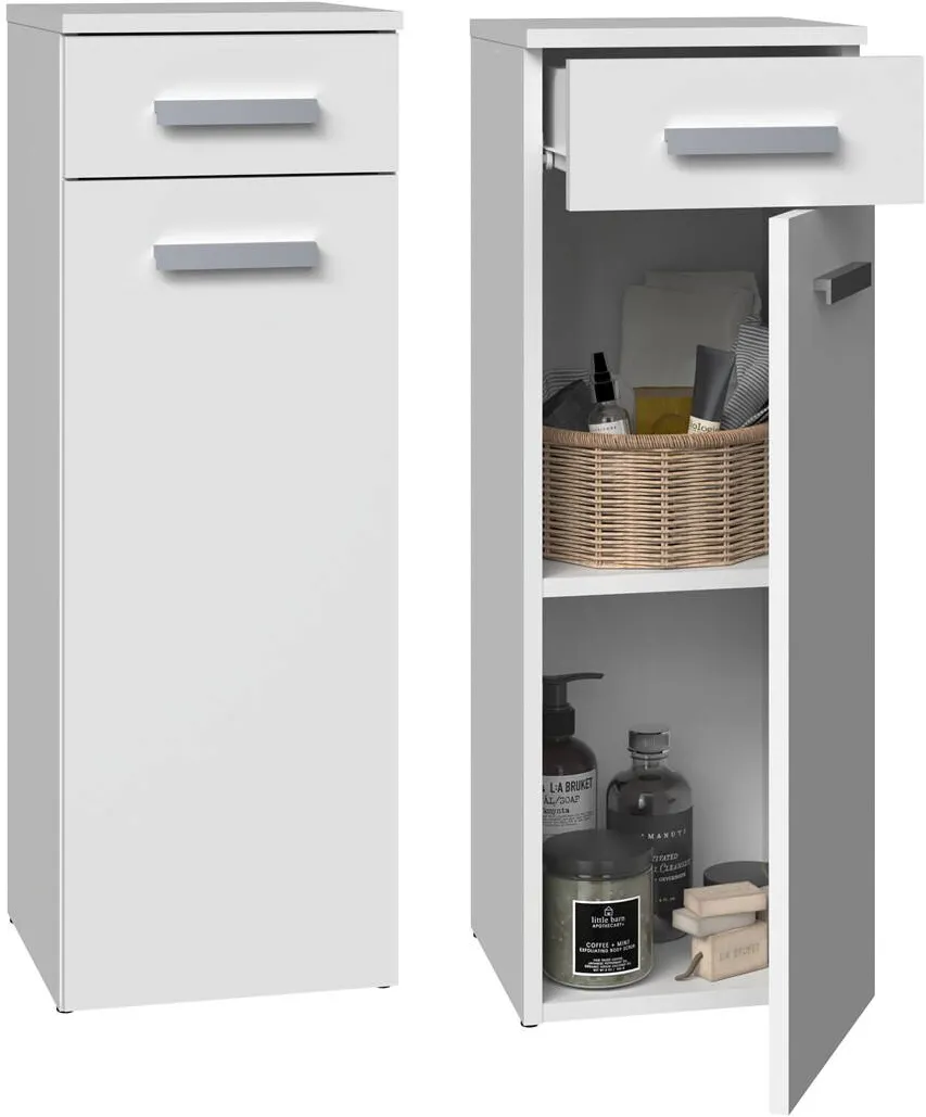 TOP E SHOP Topeshop NEL V DS BIEL bathroom storage cabinet White
