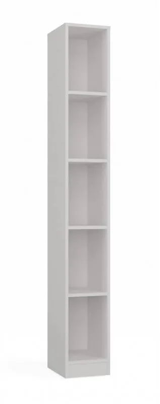 TOP E SHOP R25 WHITE BOOKCASE
