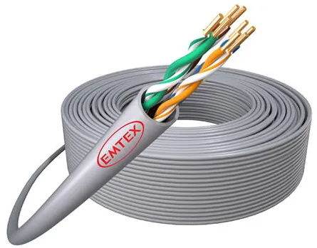 Emtex CABLU UTP CAT5E CUPRU 24AWG 305M EMTEX