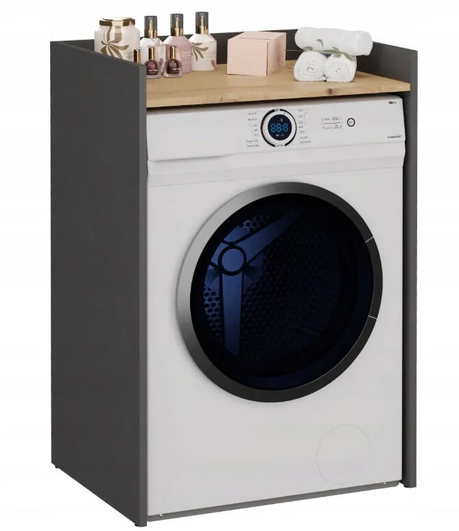 TOP E SHOP POLA NP ANTHRACITE/ARTISAN WASHING MACHINE CABINET