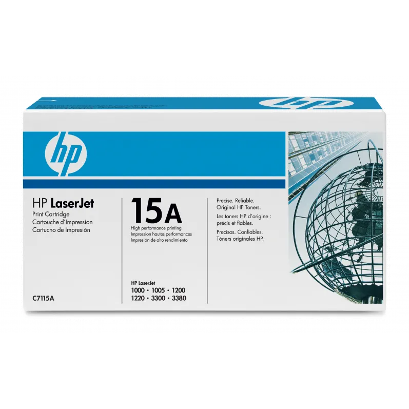 Toner imprimanta HP NR.15A C7115A 2,5 K ORIGINAL LASERJET 1200