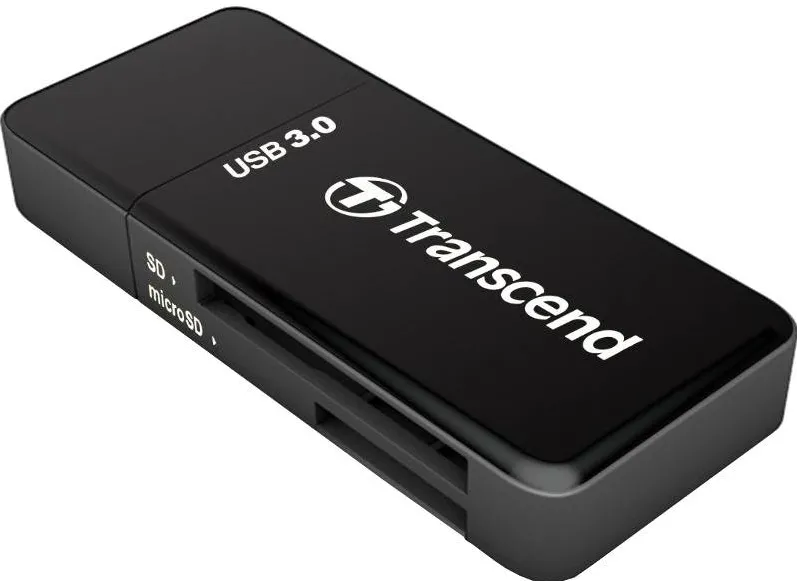 Card Reader Transcend RDF5 USB 3.0 Negru