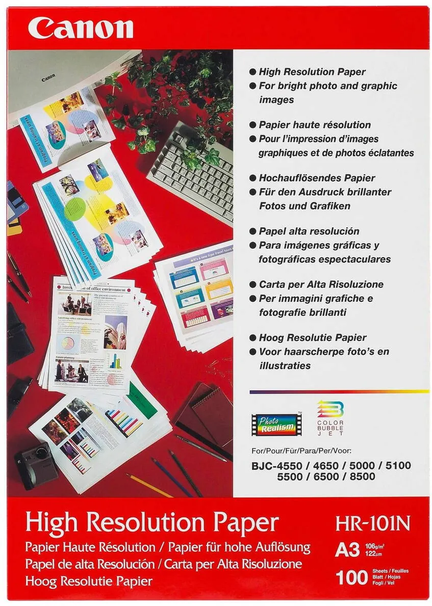 Hartie Foto Canon HR 101 N A 3, 100 sheet 106 g