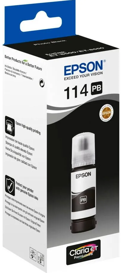 Cartus Imprimanta Epson EcoTank Photo Black T 114 70 ml T 07B1