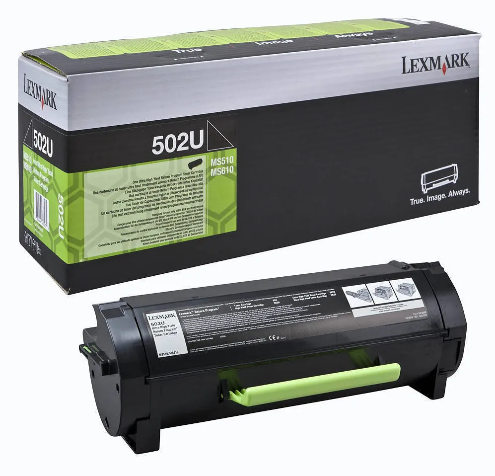 Toner imprimanta Lexmark RETURN NR.502U 50F2U00 20K ORIGINAL LEXMARK MS510DN