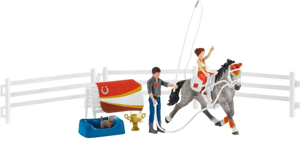 Schleich Jucarie Horse Club 42443 Mias vaulting riding set