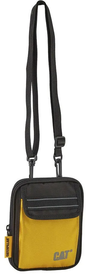 Caterpillar Geanta de umar V Power, material 600D polyester - negru/galben