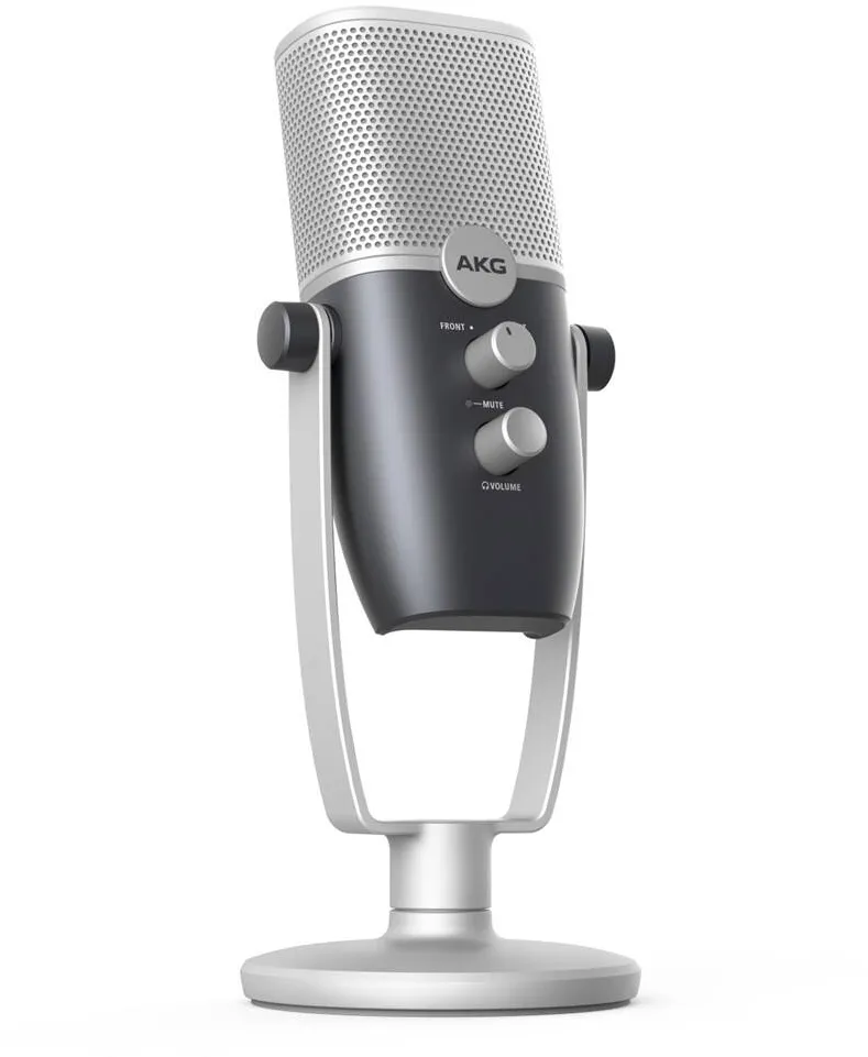 Microfon AKG Ara - professional USB condenser, blue-silver