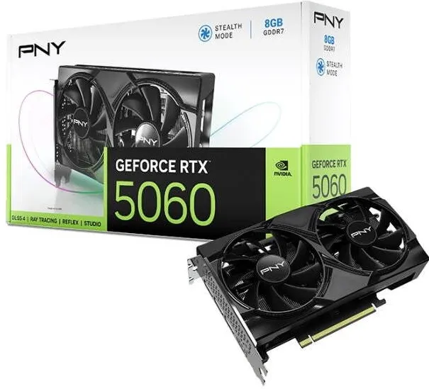 Placa Video PNY GeForce RTX 5060 8GB 2F