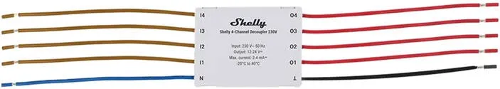 Shelly Shelly 4-Channel Decoupler 230V