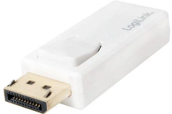 Adaptor Logilink 1x DisplayPort Male - 1x HDMI Female, alb