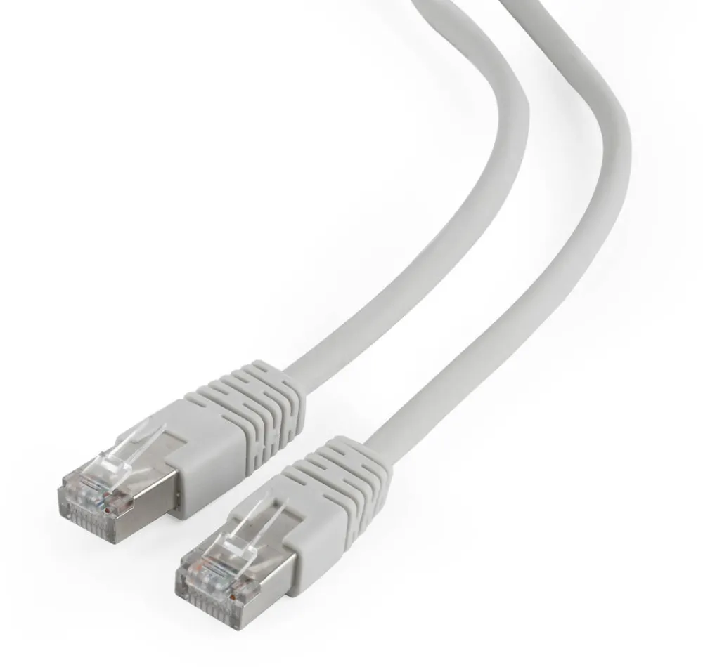 Cablu Gembird patchcord RJ45, cat. 6, FTP, LSZH jacket, CU, 2m, gray