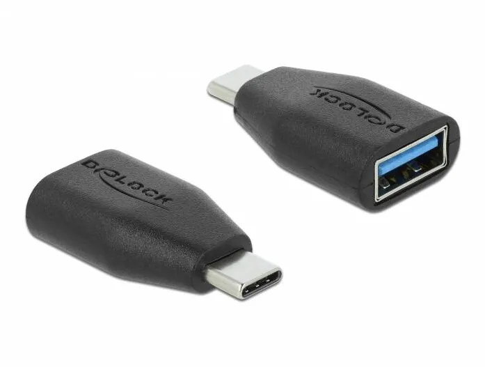 Adaptor DELOCK 65519, SuperSpeed USB 10 Gbps (USB 3.1 Gen 2) USB Type-C male > Type-A female