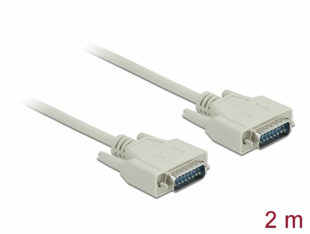DELOCK 84289, serial extension cable - DB-9 to DB-9 - 3 m