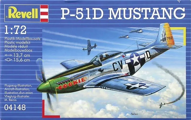 Macheta / Model Revell P-51D Mustang