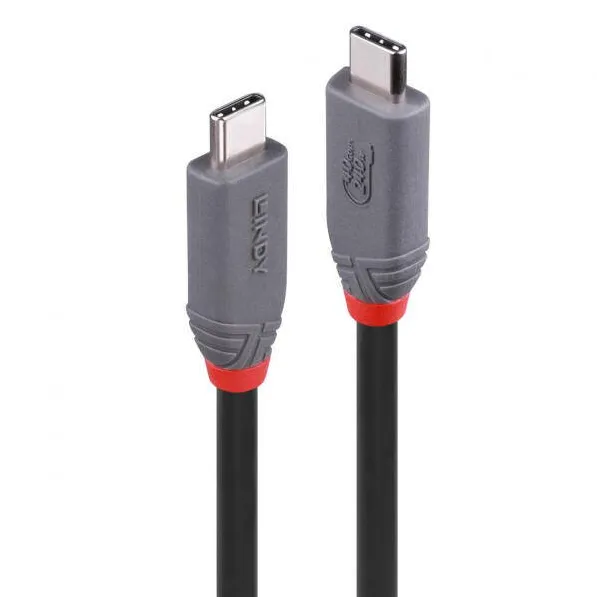 Lindy Cablu Lindy 0.8m USB4 Type C 40Gbps Anth