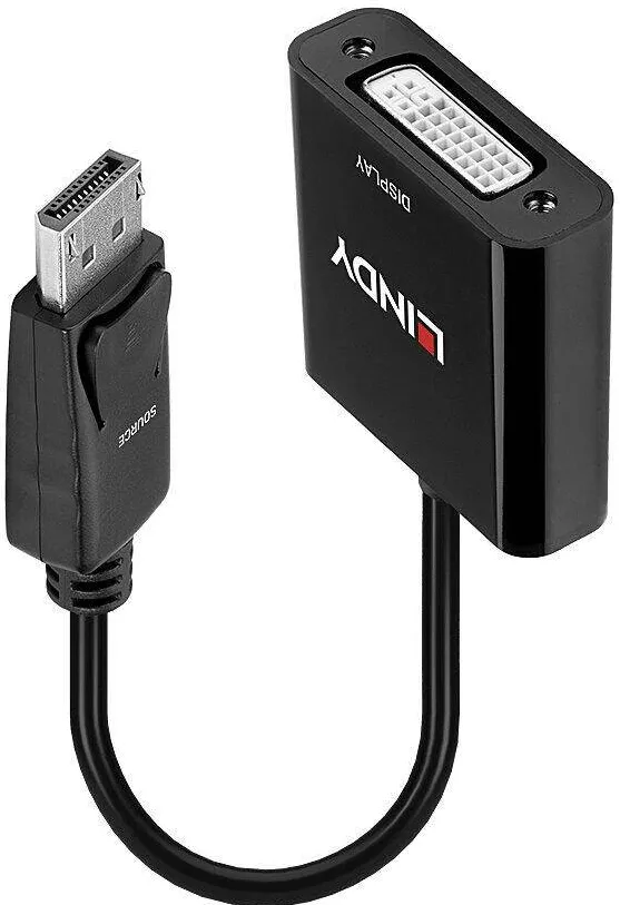 Adaptor Lindy Adap Lindy DP 1.2 auf DVI Konverter aktiv