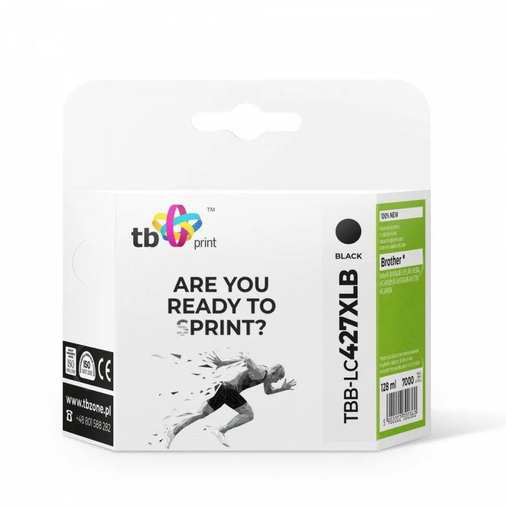 Cartus Imprimanta TB Print Ink for Brother MFC-J5955DW TBB-LC427XLB 100% new black