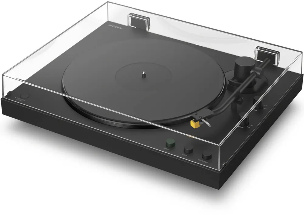 Pick-up Sony Pick-up wireless Sony PS-LX5BT, Bluetooth, Redare automata, Hi-Res audio Wireless, Transmisie prin curea, Preamplificator Phono, 3 moduri de amplificare, 2 viteze, Negru