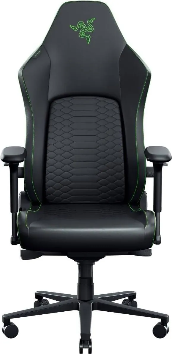 Scaun Gaming RAZER Iskur V2 NewGen Ergonomic with Breathable Comfort, Black/Green