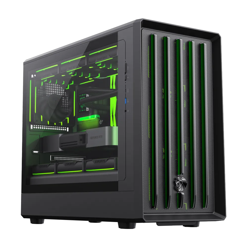 Carcasa PC Gamemax CLAW 360 BK | M-ATX
