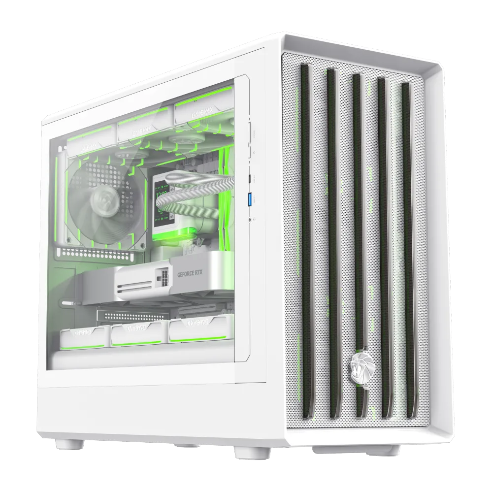 Carcasa PC Gamemax CLAW 360 WH | M-ATX