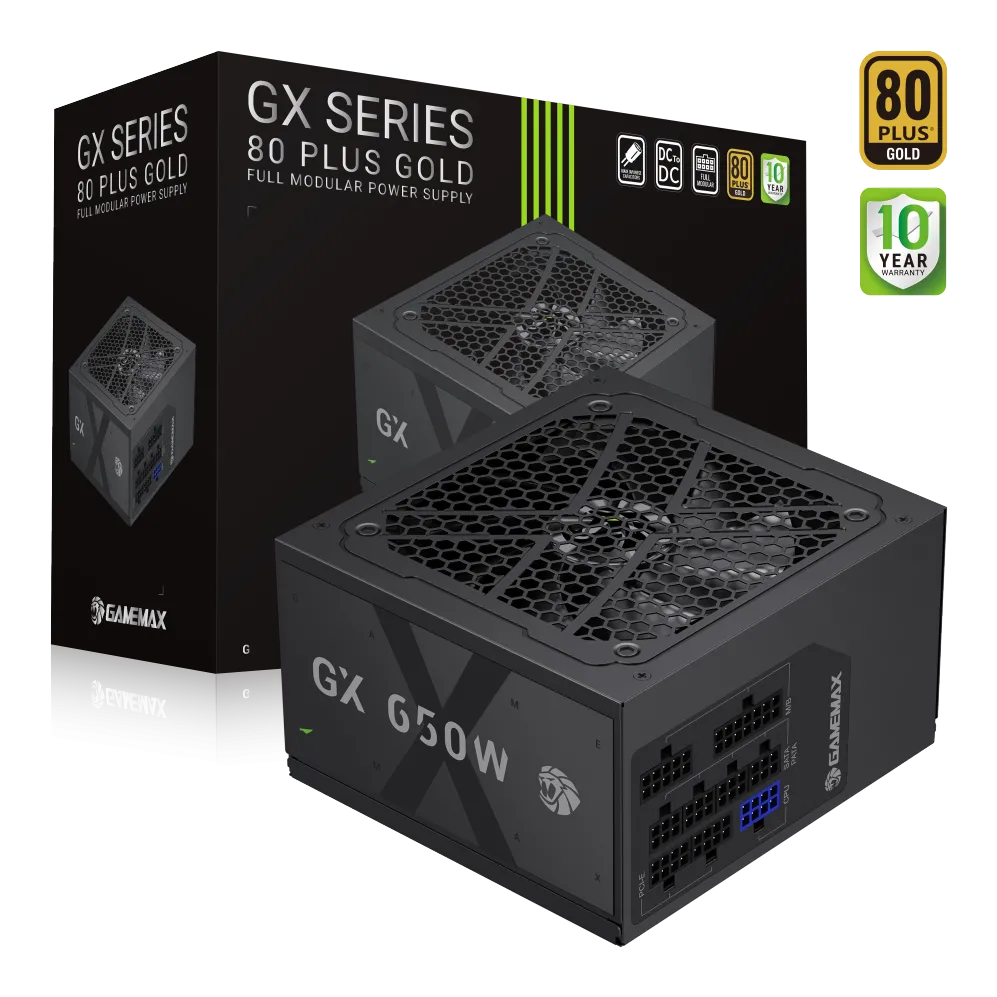Sursa PC Gamemax Gamemax | PSU | GX 650GF | 650W | Gold | Full Modular