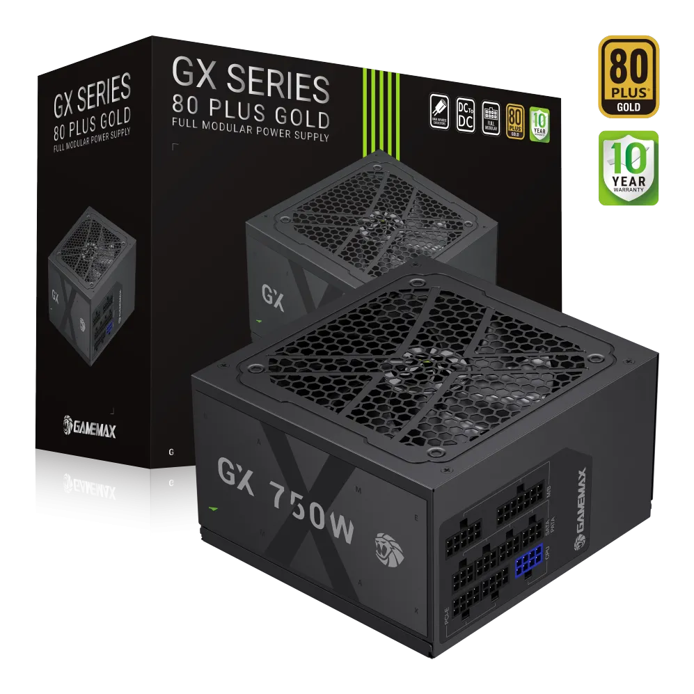 Sursa PC Gamemax Gamemax | PSU | GX 750GF | 750W | Gold | Full Modular