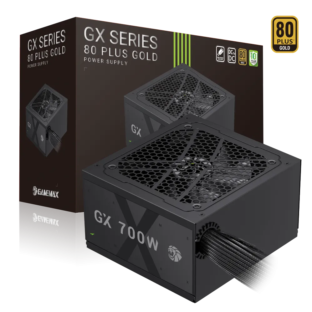 Sursa PC Gamemax Gamemax | PSU | GX 700G | 700W | Gold | Non-Modular