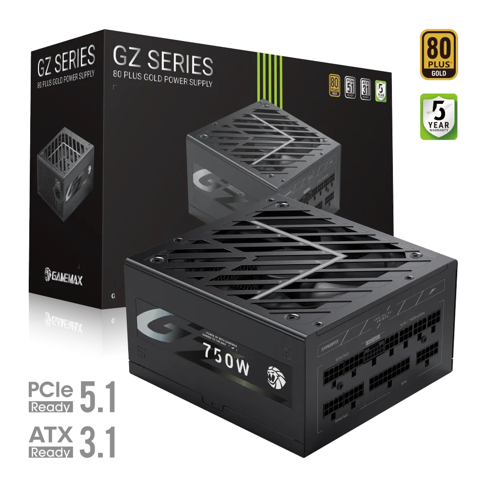 Sursa PC Gamemax Gamemax | PSU | GZ 750G | 750W | Gold | Full Modular
