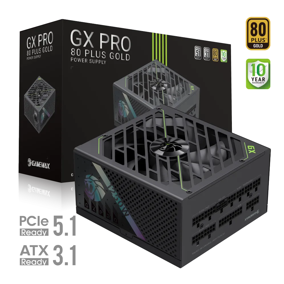 Sursa PC Gamemax Gamemax | PSU | GX PRO 1250G | 1250W | Gold | Full Modular