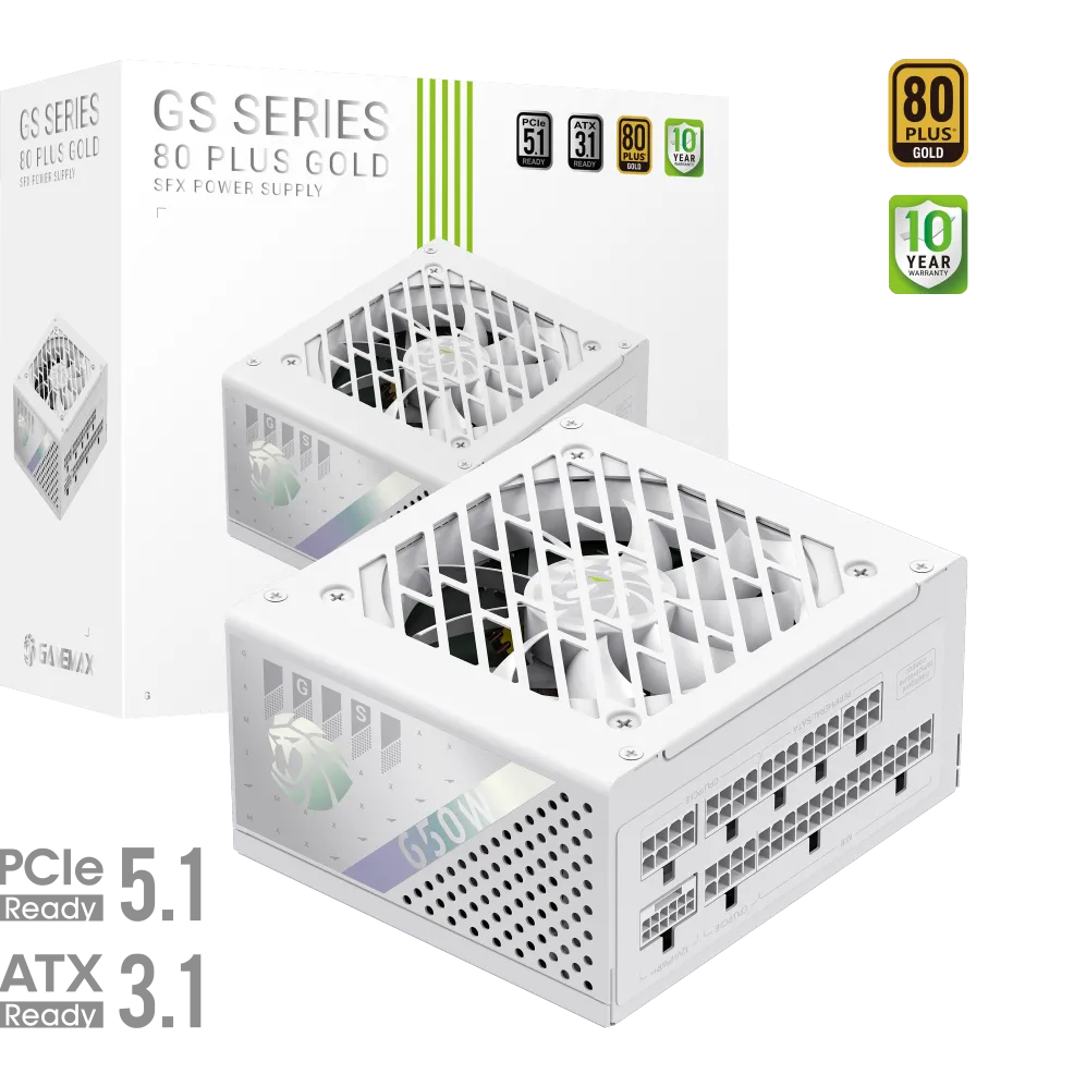 Sursa PC Gamemax Gamemax | PSU | GS 650G WH | 650W | SFX | Full Modular| White