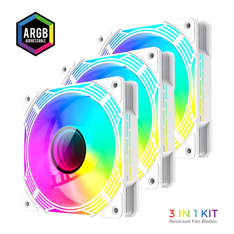 Gamemax Gamemax | Case fan | KF300R BW | White