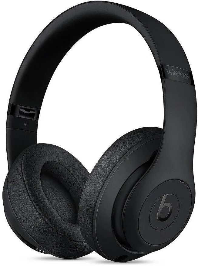 Casti Over-Head Beats Beats Studio 3 Wireless ANC, Matte Black