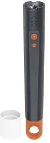 HAMA “FLX1000” LED Torch, Batteries, Shockproof, Aluminium, 4 Modes + SOS, Zoom