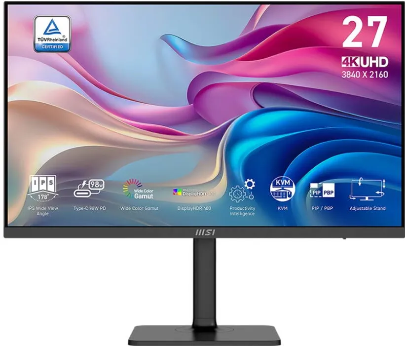 Monitor MSI Modern MD272UPHG 27 LED/UHD/Flat/60Hz/Black