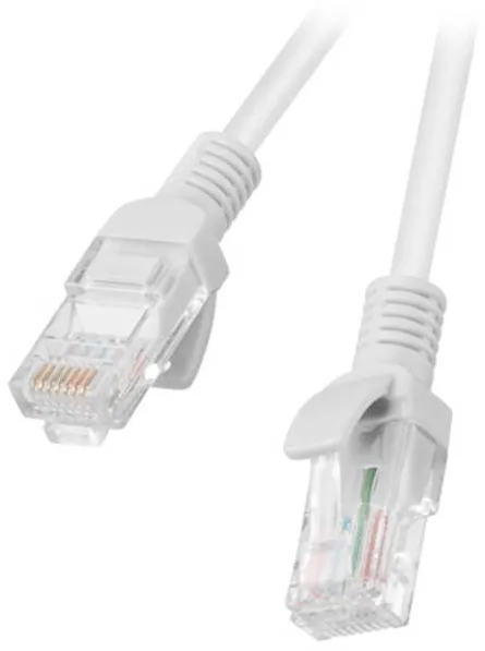Cablu LANBERG Patchcord Lanberg Cat6 5 metri gri (PCU6-10CC-0500-S)