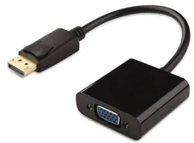 Adaptor LANBERG Cablu adaptor DisplayPort(M) 1.1, VGA(F) 20 cm, negru