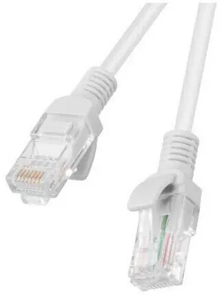 Accesoriu Retea LANBERG Cablu de retea, Lanberg, 0.25 m, Alb