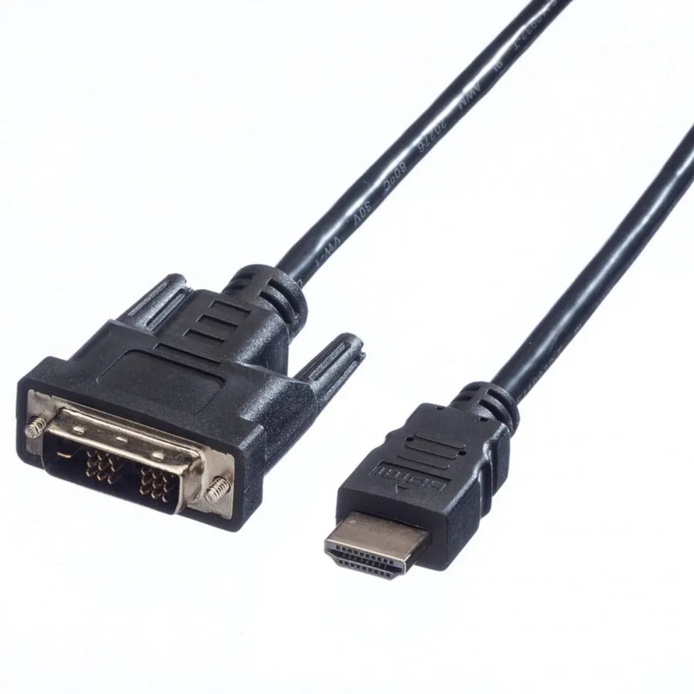 LANBERG Cablu HDMI la DVI-D T-T, lungime 1.8 m, 18+1 pini, NSK-0419