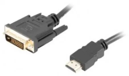LANBERG Cablu Lanberg HDMI(M)-DVI-D(M) Dual Link 1,8 M negru