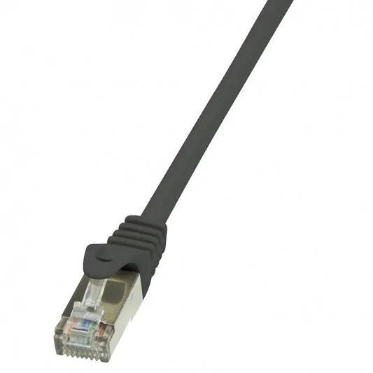 Cablu Logilink LOGILINK - Cablu Patchcord CAT6 F/UTP EconLine 0,5m negru