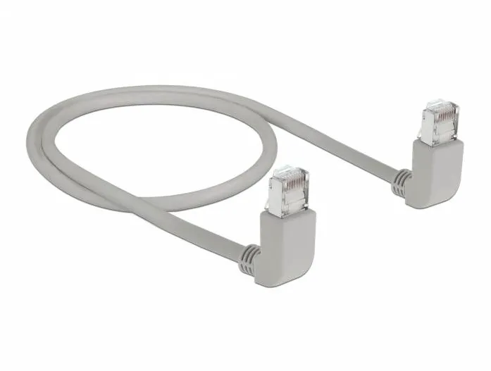 DELOCK 83510, patch cable - 50 cm - gray