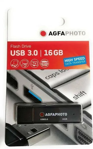 Memorie USB AgfaPhoto black 16GB