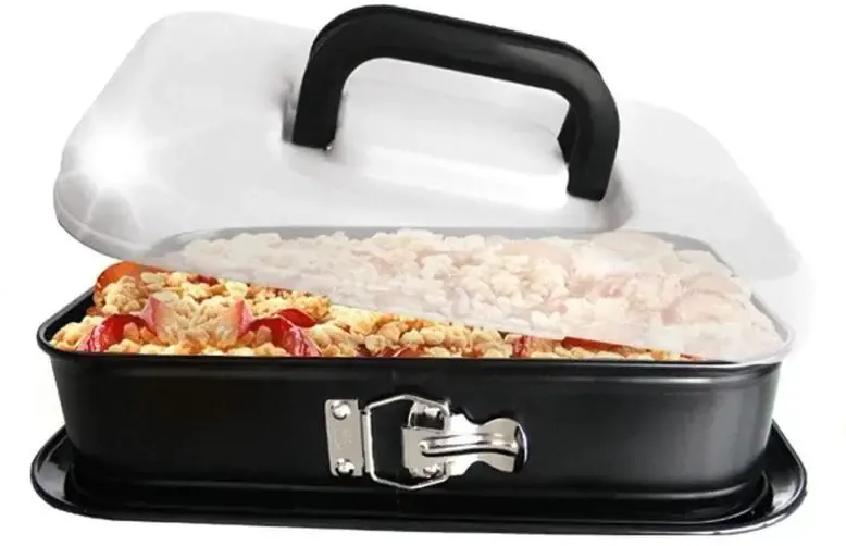 Kaiser Forma dreptunghiulara pentru tort Bake & Take cu capac (2300623016)