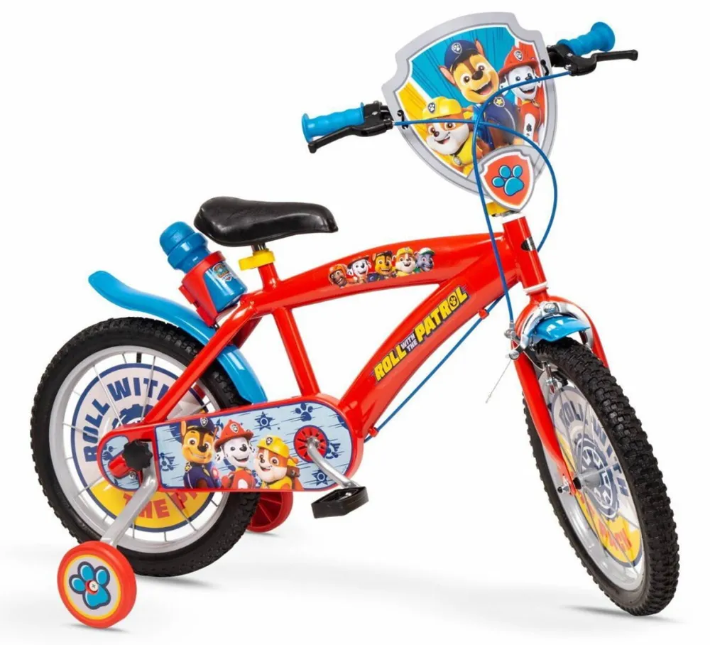 Bicicleta TOIMSA 16" Paw Patrol Red 1678 NEW