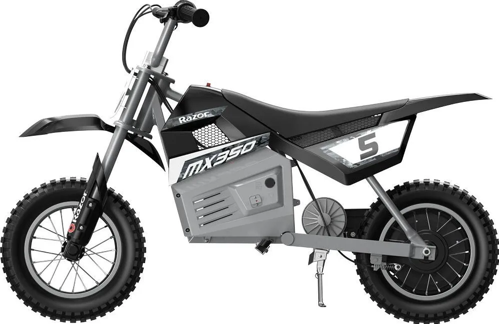 Razor RAZOR Motor MX350 Dirt - Black Stickers