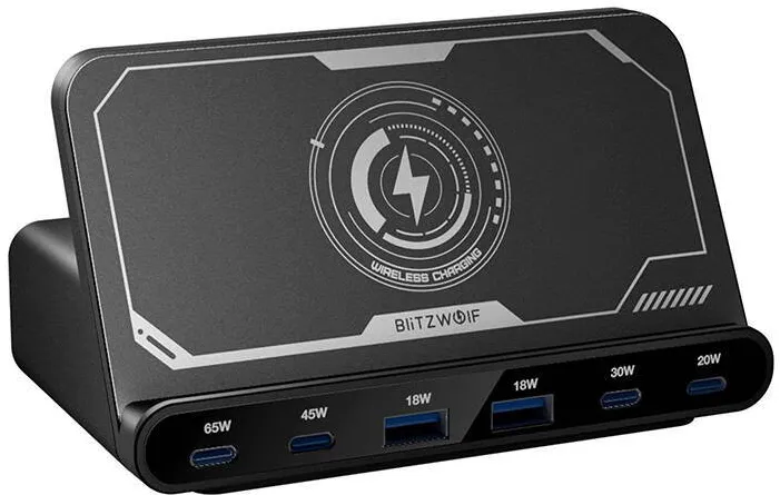 BlitzWolf Wall charger Blitzwolf BW-S26 250W (black)