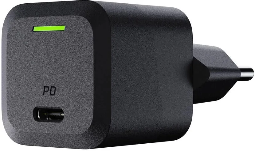 Green Cell USB Charger Green Cell PowerGaN 33 W PD 3.0 QC 3.0 1x USB-C black