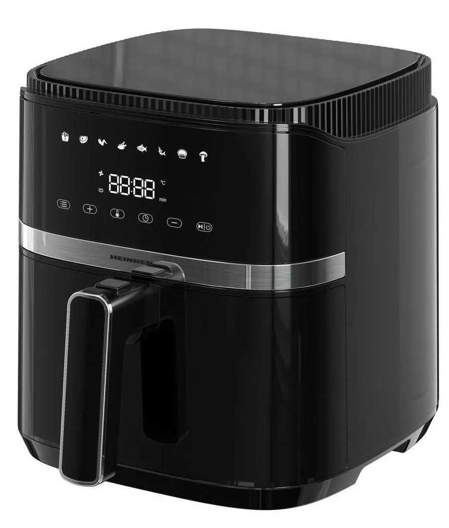 HEINNER Friteuza cu aer cald HAF-B5BK1500, 5L, 8 programe, Negru
